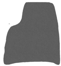 Graphit Fußmatte, FAHRER