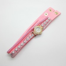 Damen Wickelband Armbanduhr