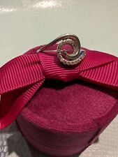 Christ Juwelier Luxus Damen Brillant Diamanten Schneckenring 585 Weißgold