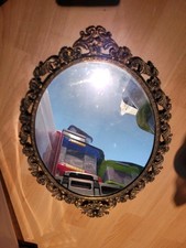 Wandspiegel Messing Jugendstil  30 X 40 Cm