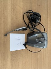 Plantronics CS60 Wireless Headset System mit Kopfbügel/Docking-Station/Netzteil