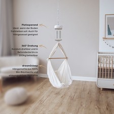 SWING2SLEEP Federwiege mit Heia-Motor Und Deckenbefestigung *Neuwertig