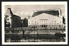 AK Berlin, Das Theater am Schiffbauerdamm, Friedrichstadt-Palast vom Wasser aus 