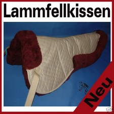 C.S.O. Lammfell-Rückenschoner