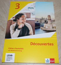 DECOUVERTES 3 Cahier d'activités Schulbuch Buch Französisch Klett 2023 TOP!