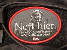 Abzeichen Patch Polizei Berlin (BePo BFE USK SEK) Nett Hier