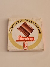 Streichholzheftchen, Dörentruper Dachsteinwerke GmbH, Dörentruper Doppelpfanne