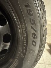 Marken Winterreifen Pirelli Cinturato 195/ 60/ R15 auf 4 Loch Stahlfelgen