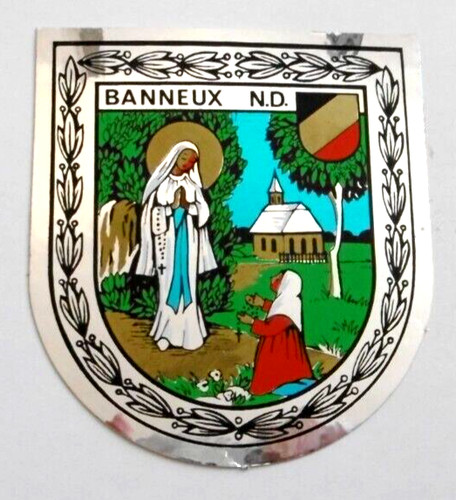 Souvenir aufkleber banneux - souvenir-aufkleber,