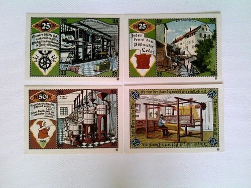 Banknoten notgeld stadt - notgeld,,