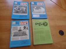 4 komplette Jahrgänge der Zeitschrift Schach-Echo 1981 + 1986 + 1989 + 1991