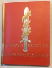 SBA: Ruhmesblätter Deutscher