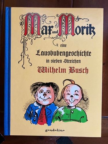 Max und moritz buch - max,