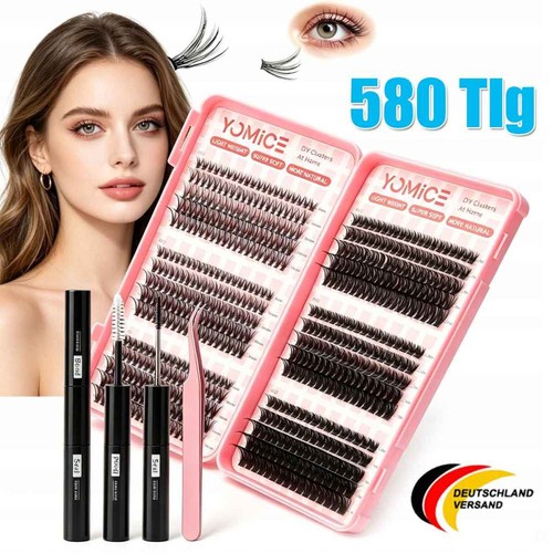 Lash extension set 580pcs - extension,