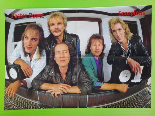 Scorpions poster 58 x 40 - *,
