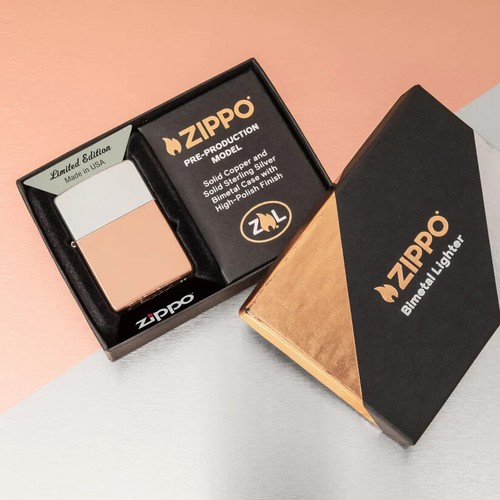 Zippo bimetall massiv - zippo,