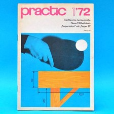 DDR practic 1 1972 Tischtennisplatte MZ 150 Stereoverstärker Belichtungsuhr B