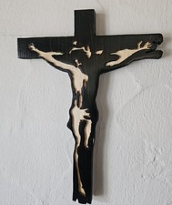 Jesus Kreuz Holz Handarbeit