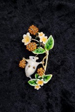 Maus beere brosche vintage - maus,