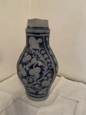 Alte Schankkanne  / Schankkrug Westerwälder Steingut geritzt 