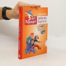 3 mit Papagei suchen den