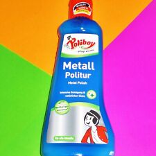 Poliboy Metal Polish 200ml Metall Politur Brass Copper Steel Chrome Messing 
