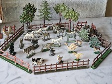 Sammlung antik Diorama Blei