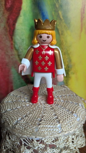 Playmobil könig blond - ,