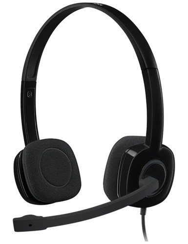 Logitech stereo headset - logitech, stereo-headset