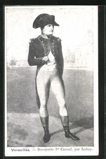 AK Versailles, Bonaparte I. Consul, par Isabey, Napoleon in Uniform mit Hut 
