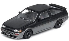 TOYOTA Corolla AE86 Levin - black / grey - INNO 1:64