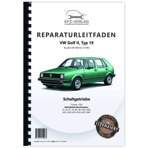 Golf typ 5 - 19, (83-92)
