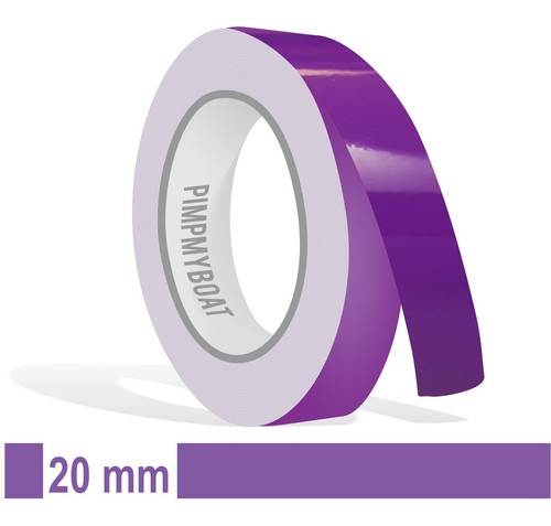Zierstreifen lila 20mm 10m