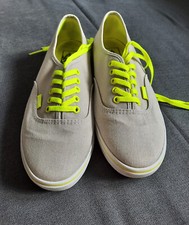 Vans Sneaker Turnschuhe Low Top Neongelb-Grau Gr. 39