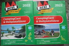 ACSI CampingCard & Stellplatzführer 2022 (2 Bände)