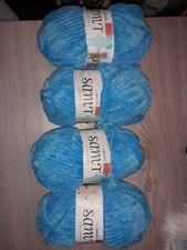 Wolle My boshi Samt blau