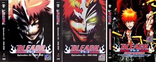 Anime dvd bleach vol 1 - dvd,