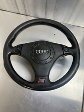 Audi A6 C5 4B Lenkrad 4B0419091BG Leder 3 Speichen Multifunktion BJ1999