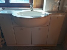 Bad Möbel Weiß 3-teilig