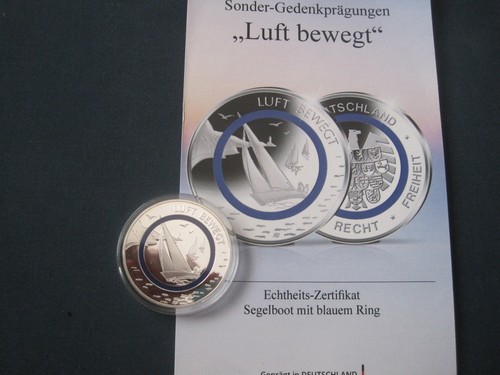 Brd medaille luft bewegt - brd, "luft