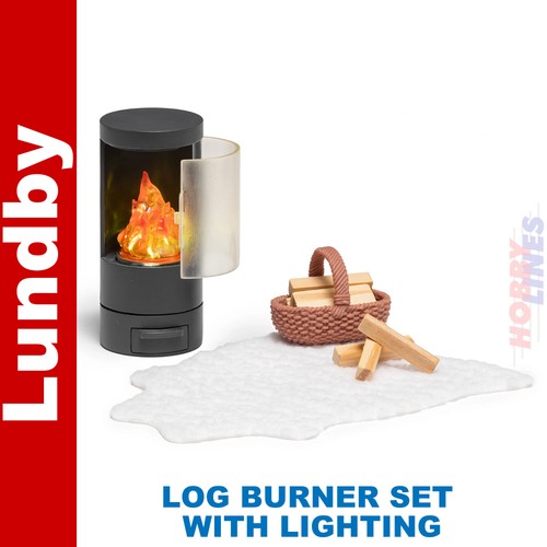 Lundby kamin set mit - lundby,
