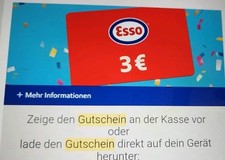 Esso Gutschein 10 x 3 Euro