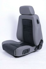 Recaro ergomed ES Klimapaket Leder neu bezogen Seitenairbag SAB TOP Alcantara