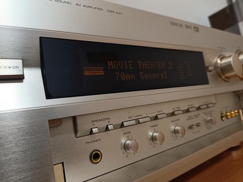 Yamaha dsp ax1 champagner - yamaha,
