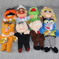 THE MUPPETS Hand Puppets Plush COMPLETE Set Dutch Exclusive Albert Heijn 2012