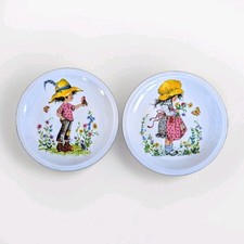 Gottschlich- Seltmann Weiden – 2x Sammelteller Porzellan Kinder Mädchen Junge