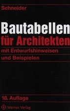 Schneider-Bautabellen für