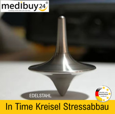 Kreisel In Time Inception Edelstahl massiv Spinning Top Stressabbau ADHS Kinder