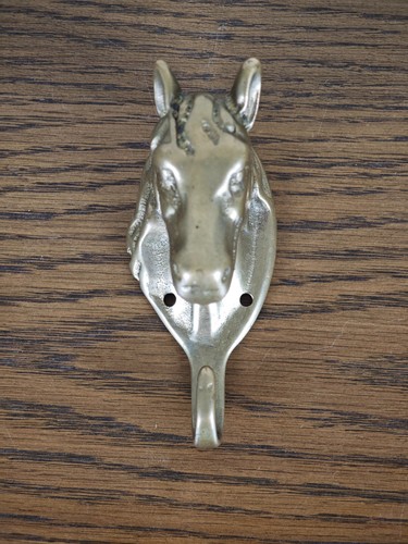 Vintage wandhaken pferdekopf - vintage,