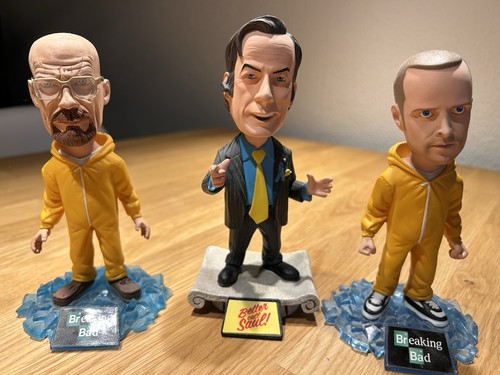 Breaking bad mezco figuren set - breaking,